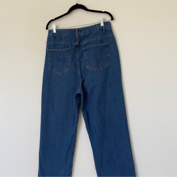 Prettylittlething Baggy High Rise Jeans size 12 - Picture 6 of 8